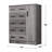 Odesser 56" Tall Dresser, Wardrobe Combo-428551696