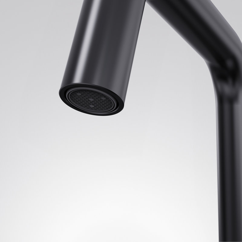 Robinet de lavabo de salle de bain à 3 trous, robinet de salle de bain à 2 poignées avec drain, Matte Black