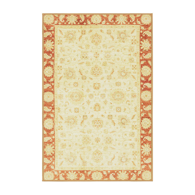 Floral Indoor Rug, Rectangle 2' x 3'