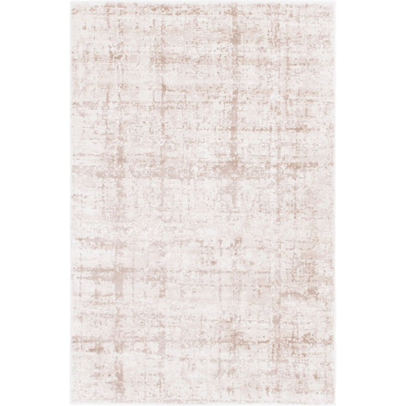 Heights Abstract Indoor Rug, Rectangle 4' x 6'