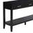 U_STYLE 59.1'' Farmhouse Entryway Table With 3 Drawers-989103419