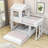 Awudi Kids Twin Over Full Bunk Bed-175910008
