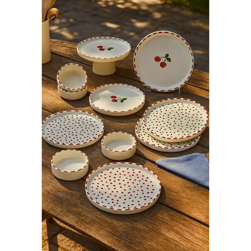 Ceramic Dinnerware - Service for 6