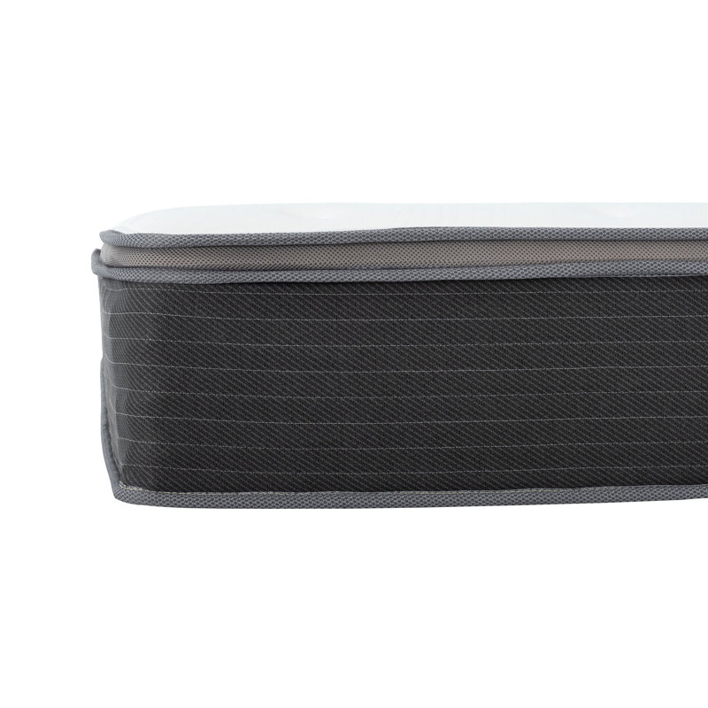 8 po Grand matelas - Couches en mousse de gel confortables, support de ressorts ensachés, soulagement, dissipation de la chaleur, transfert de mouvement minimisé, coffre-fort de 8 po avec ressorts et mousse à mémoire de forme, nuit de repos, 86 lb