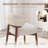 Cleona Upholstered Solid Wood Dining Chair Side Chair-1555493011