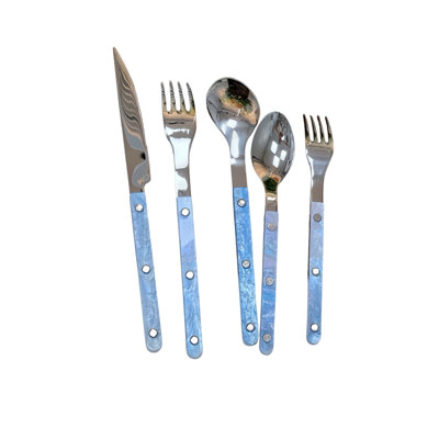 S10 Modern Nebula Cutlery Bistrot Style Rivet Flatware Set