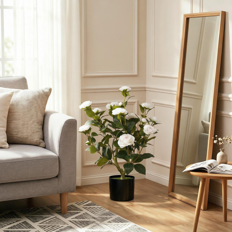 65cm Plant, White