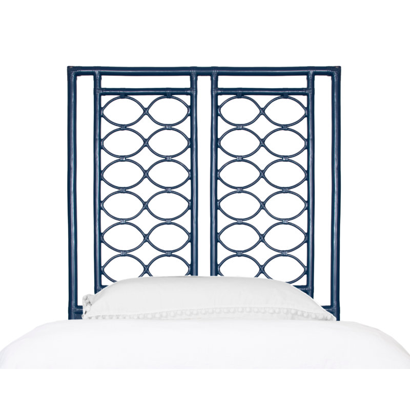 Infinity Low Profile Platform Bed, Navy, Twin