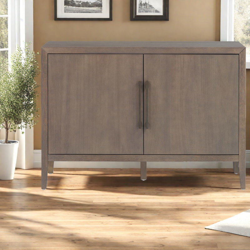 Buffet en bois de ferme avec placage de pin, rangement compact pour la cuisine et la salle à manger
