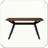 Walnut Wood Dining Table Sturdy Durable Stylish Practical