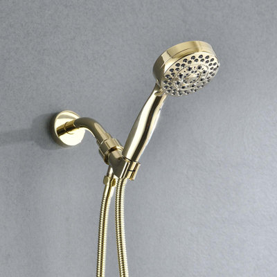 Pomme de douche à main à 5 réglages avec mode réglable