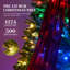 Arbre de Noël artificiel à charnière non éclairé 6 pi, branches en PVC avec 582 pointes, arbre de Noël vert avec support en plastique à 4 pieds