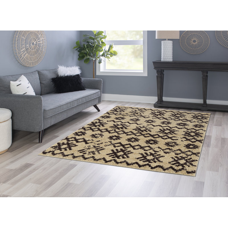 Kerens Indoor Rug, Rectangle 5' x 7'