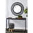 Metal Wire Mesh Abstract Room Wall Mirror