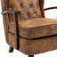 Fauteuil à oreilles rembourré Biali-592563481