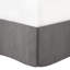 Édredon 7 pièces gris très grand pour chambre à coucher en velours côtelé confortable et élégant 102,22 po de profondeur pour une couverture complète-117361665-117361664
