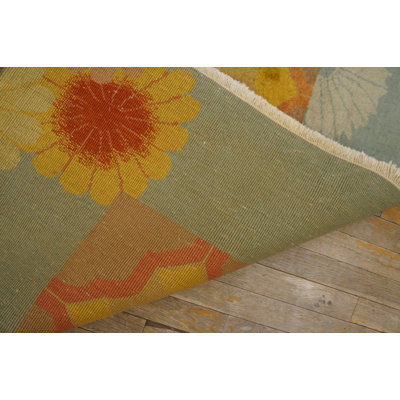 Tapis art déco chinois doux et apaisant