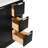 Haun 36'' Solid Wood Single Bathroom Vanity with 1.5'' Carrara Quartz Top, Left Offset, Rectangular Sink-2023189722-2023189723-2023189727
