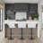 Burdett Swivel Adjustable Height Bar Stool