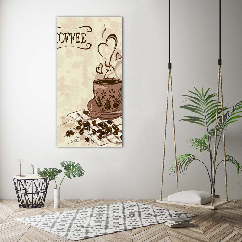 Aromatic Coffee - Wrapped Canvas Print