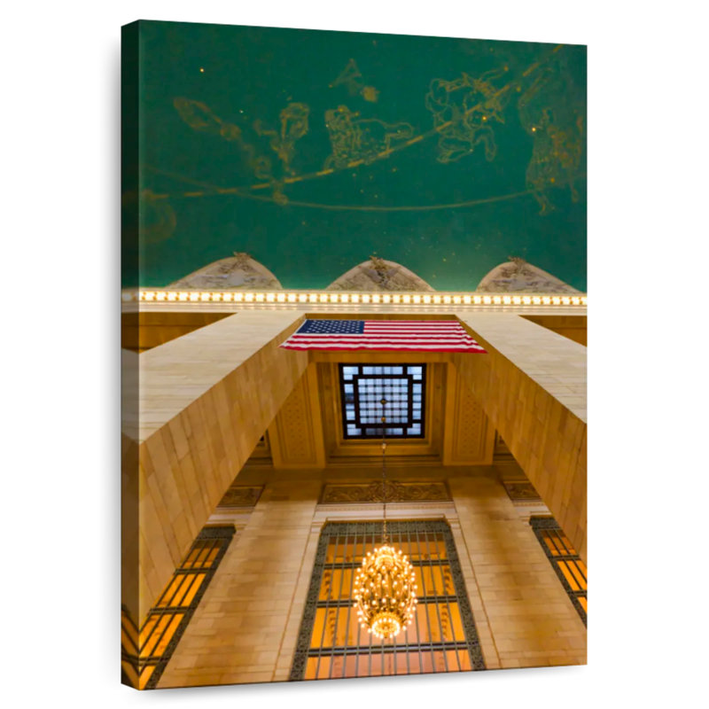 Aime Grand Central Station Ceiling, 45" H x 30" W