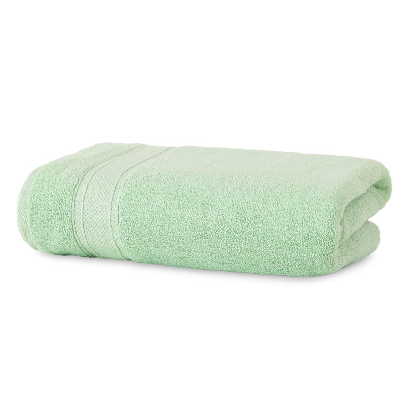 35"x70" Oversized Bath Sheet, 100% Cotton Bath Towel, Soft, High Absorbent and Quick Drying Towel, Mint Cream Green