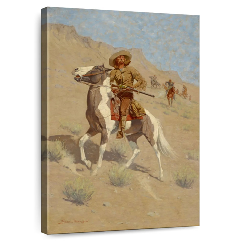 Lelar The Scout, 48" H x 32" W