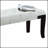 Linon Tufted Bench, Faux Leather
