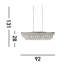 Vernon 5 - Light Crystal Chandelier