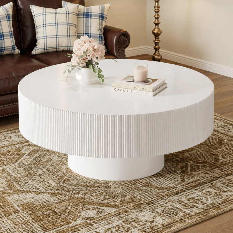 Table basse élégante Elegant Easy, Blanc