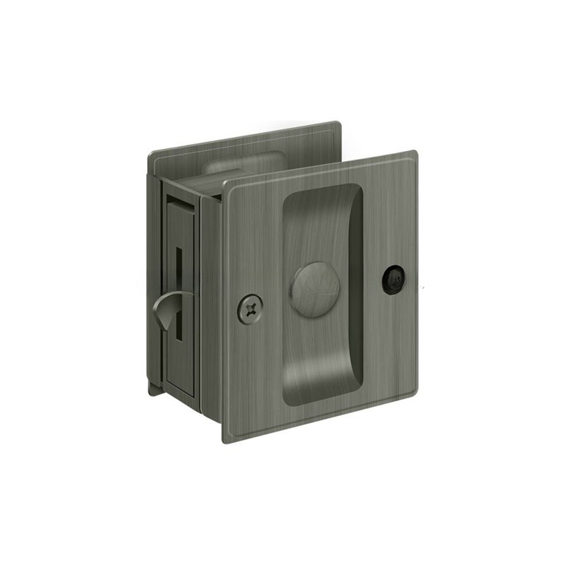 Serrure de poche Deltana SDL25U15A, Nickel antique