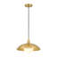 Luminaire suspendu en forme de globe en verre à 1 lumière de 39,4 po de largeur