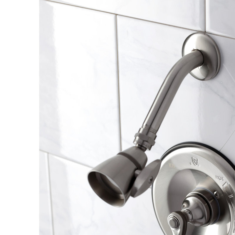 Robinet de baignoire et douche à pression équilibrée avec soupape grossière