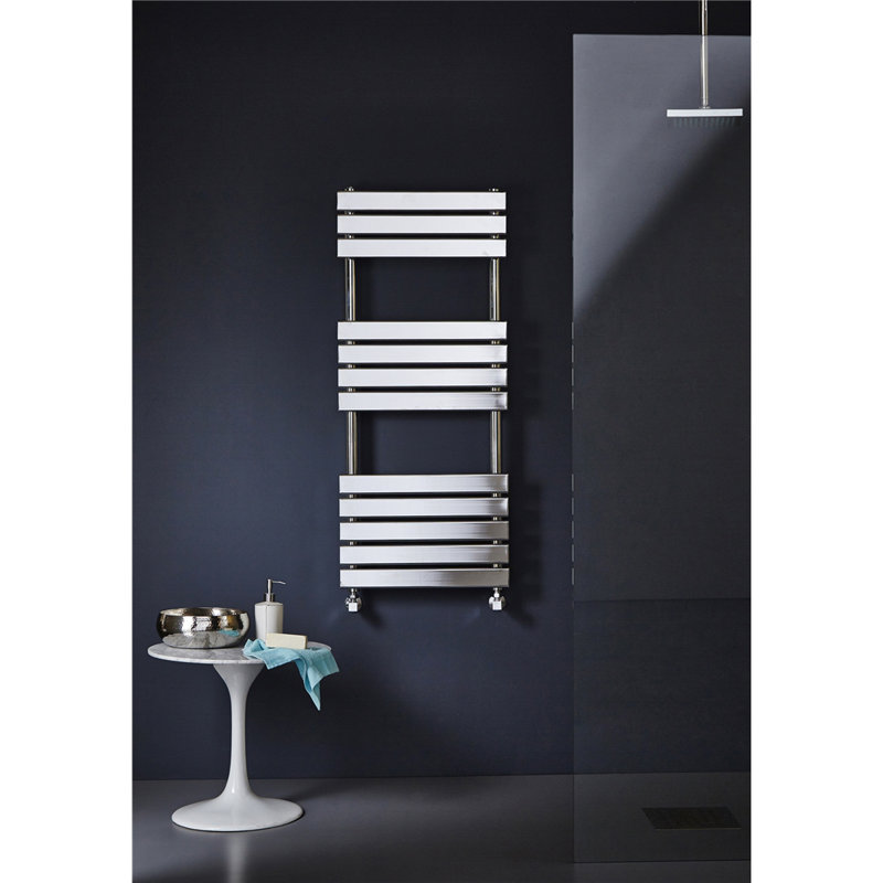 Clifton Heated Towel Rails, 120cm H x 60cm W x 7.9cm D
