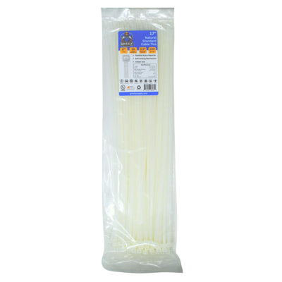 17" 50lb Standard Cable Tie 100/bag