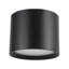 Uma 9-in Black dimmable LED Semi-Flush Mount-203848714
