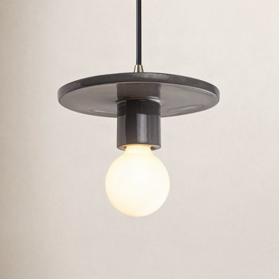 Leni Single Light Ceramic Dimmable Pendant