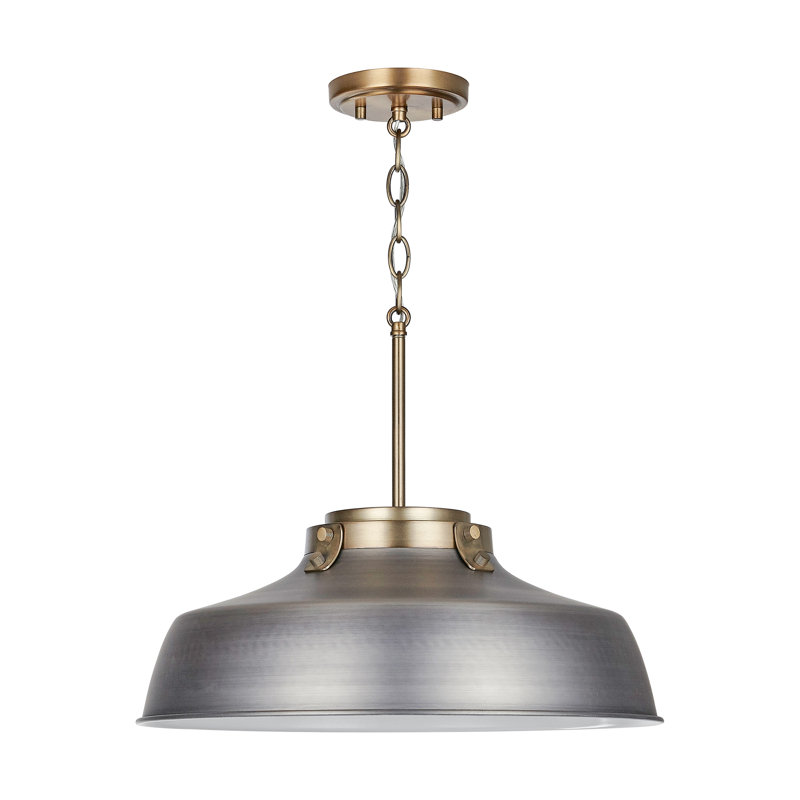 Luzon 1 - Light Single Pendant, Antique Nickel