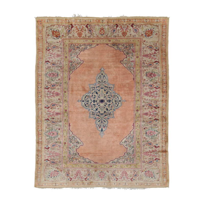 Antique One-of-a-Kind 4'0x5'0 Area Rug