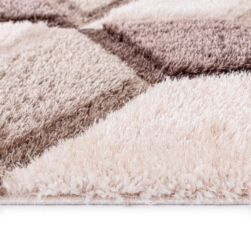 Large Shaggy Rugs Non Slip Living Room Hallway Fluffy Bedroom Carpet Mats, Rectangle 160 x 230 cm