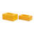 2 Piece Faux Leather Decorative Box Set