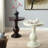 Accent Table with Pedestal Base-1975571725