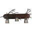 Rustic Lodge 3 - Light Vanity Light