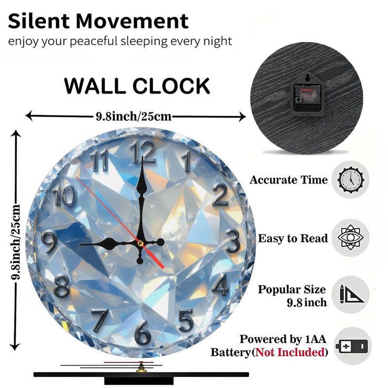 Horloge diamant