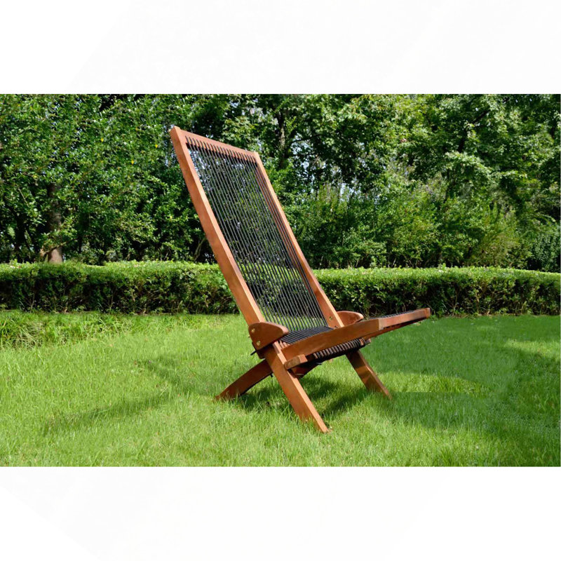Chaise pliante en bois