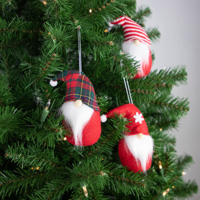 Personnages de Noël gnomes en peluche