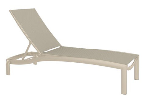 Chaise longue simple 78,5 po Kor, Eau gazeuse, Sonora