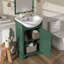 Freestanding Standard Free Standing Single Double Single Vanity Bathroom Vanity With Ceramic Top
