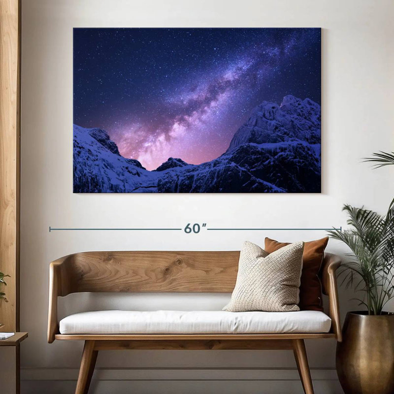 Oberle Himalayas Milky Way, 34" H x 51" W