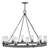Sawyer 12-Light Single Tier Outdoor Rustic Chandelier-1948131699